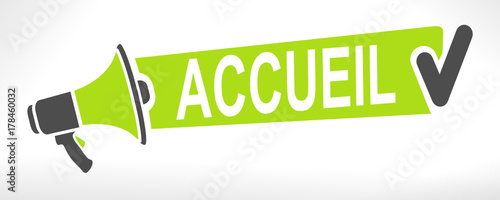 accueil sur mégaphone