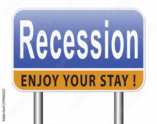 recession or economic crisis photo