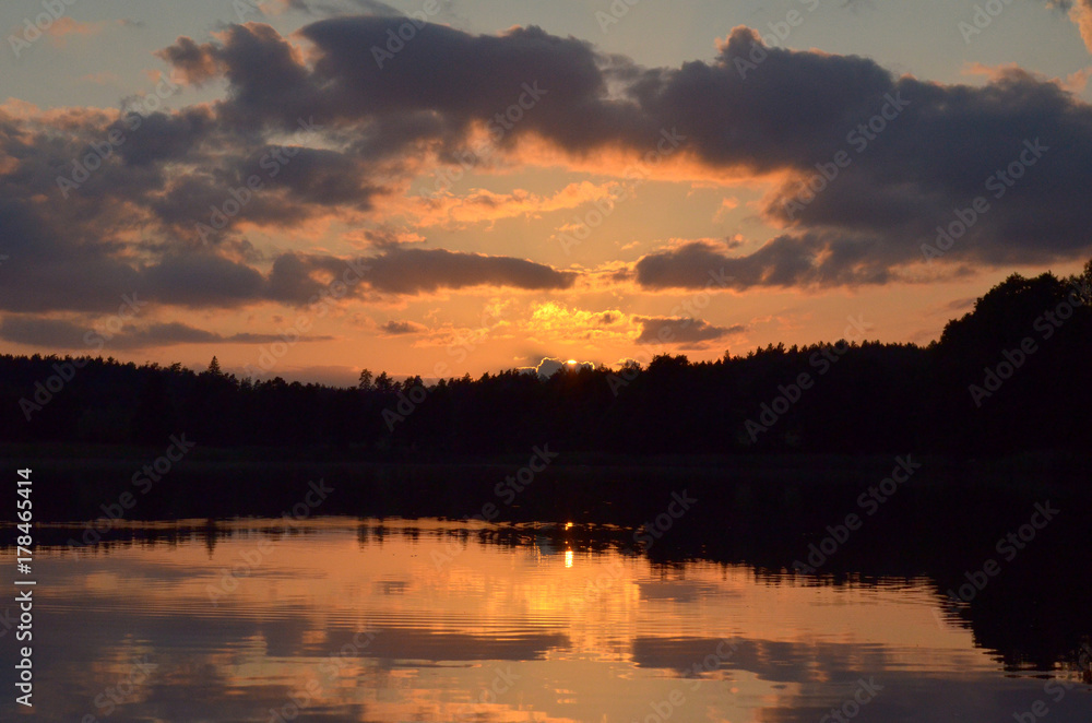 sun dawn lake 