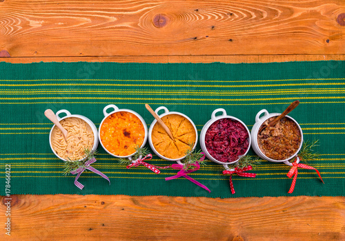 Fotografia Finnish traditional Christmas table