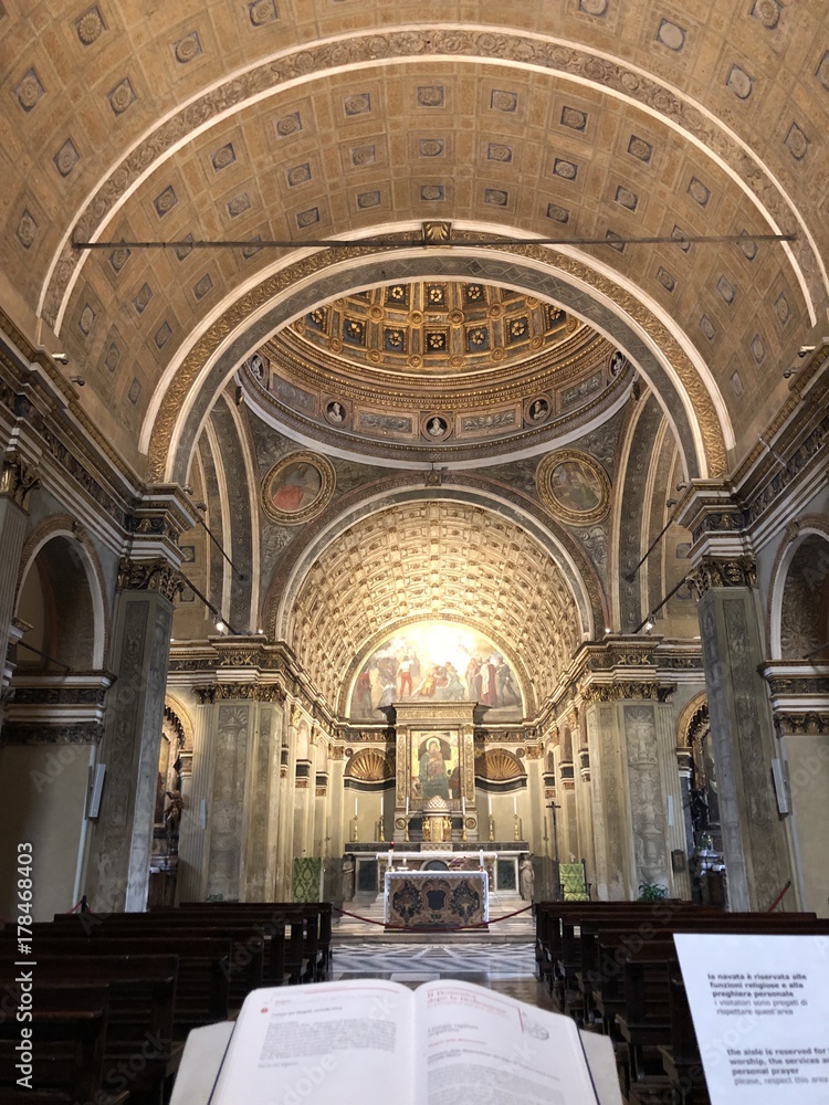 Milano, la chiesa di San Satiro