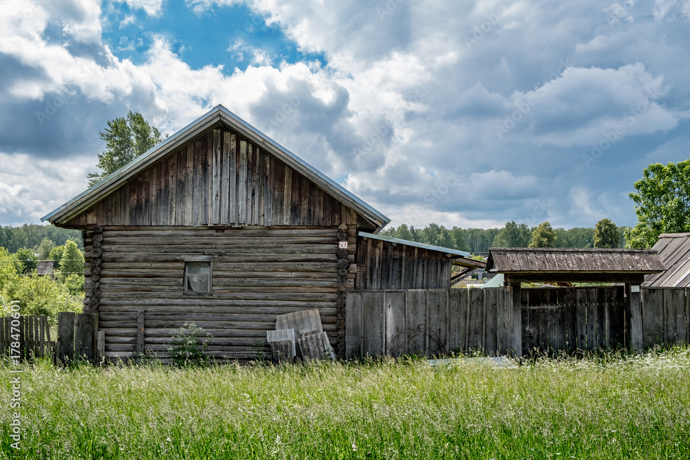 Old wooden house Old wooden house