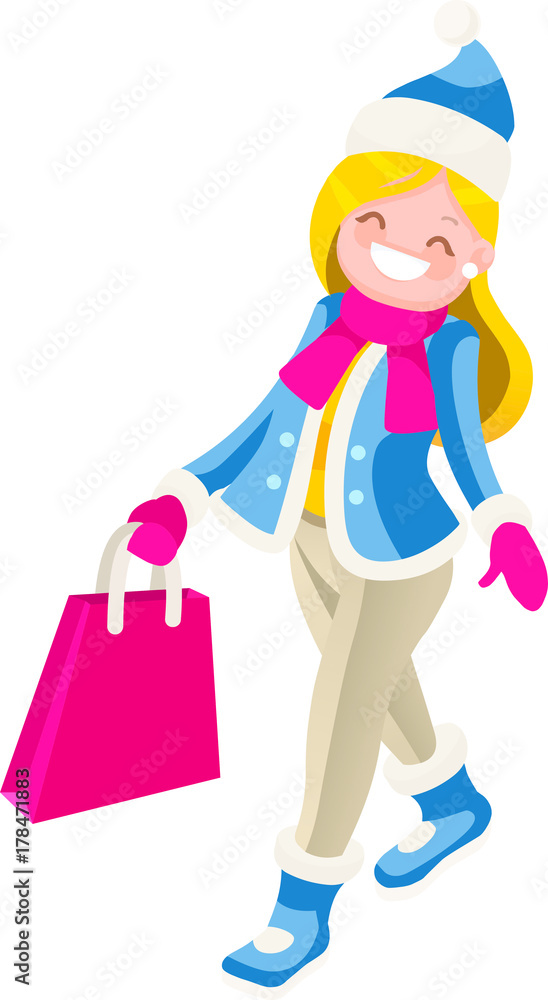 Christmas Family Mom Character Christmas Family Mom Character