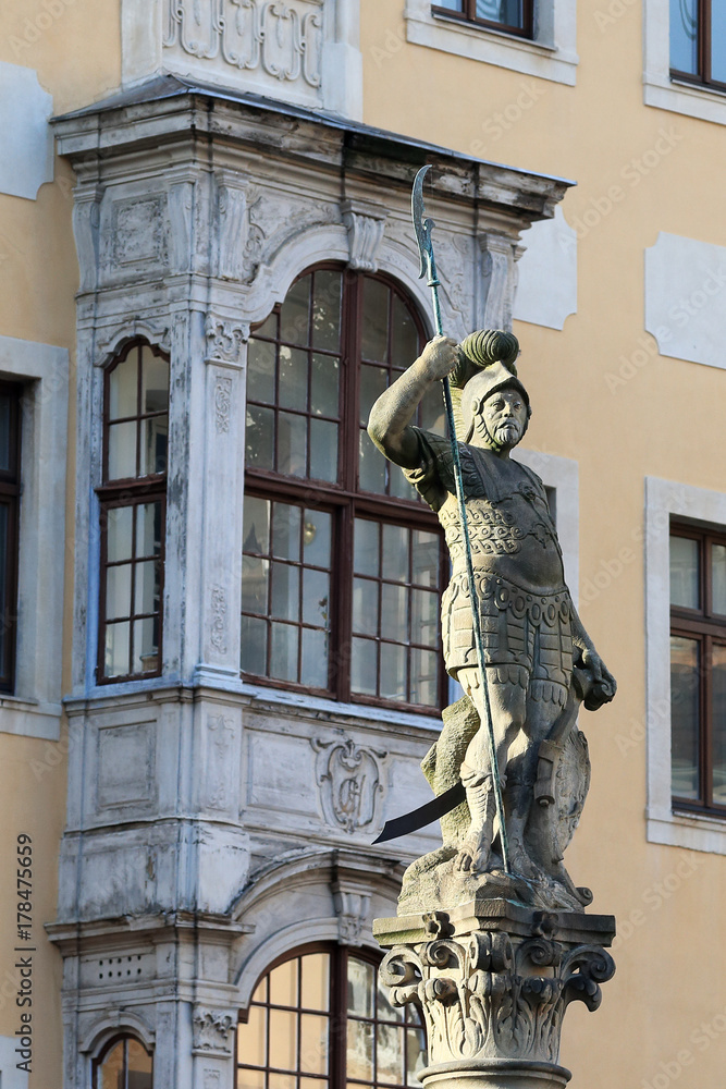 Obraz premium Marsbrunnen in Zittau