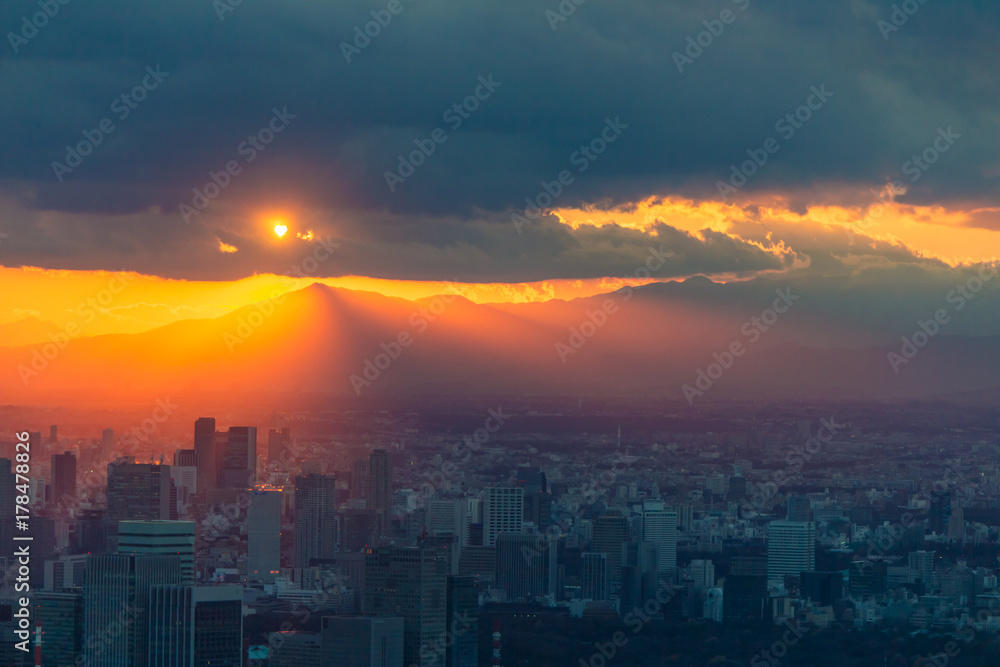 Obraz premium 東京夜景