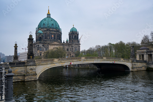Berliner Dom Cathedral Church and Alte Nationalsgalerie museum 