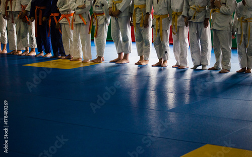 Photography Training of judo