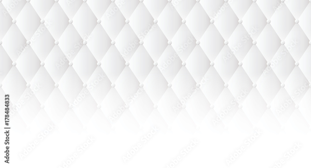 Obraz na plátně White upholstery background.
