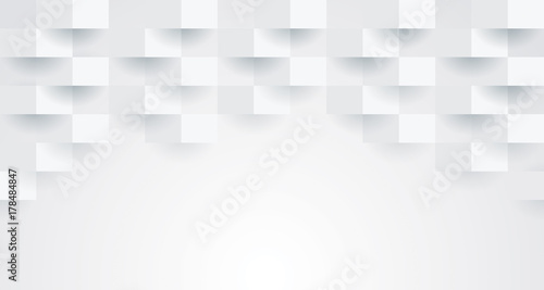 White abstract background. © tarapong