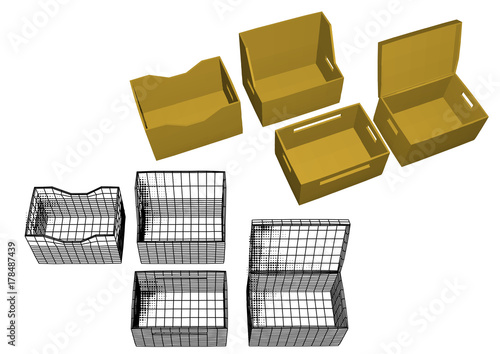 office boxes