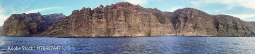 Φωτογραφία Panorama view of Tenerife - cliffs of giants - Los Gigantes - spain