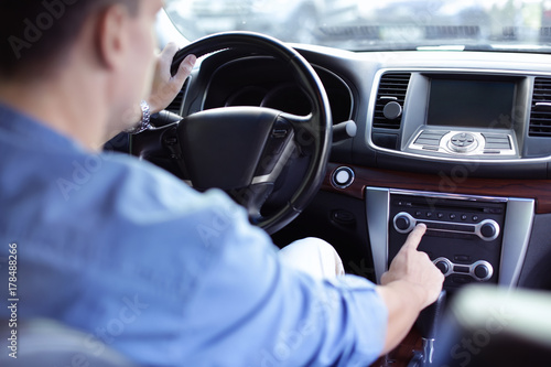 Man driving a car © Africa Studio