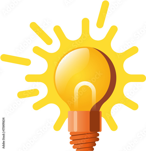 Grafik Glühlampe