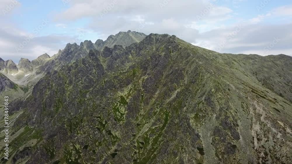 Fly under Slovakia mountains. Beautiful video as a background Fly under Slovakia mountains. Beautiful video as a background