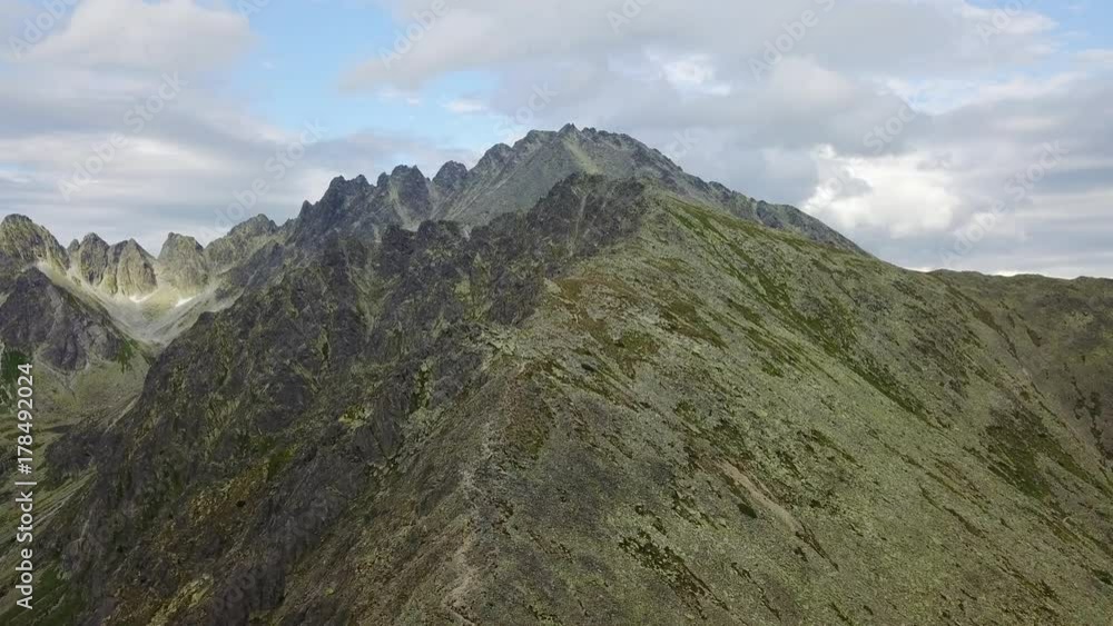Fly under Slovakia mountains. Beautiful video as a background Fly under Slovakia mountains. Beautiful video as a background