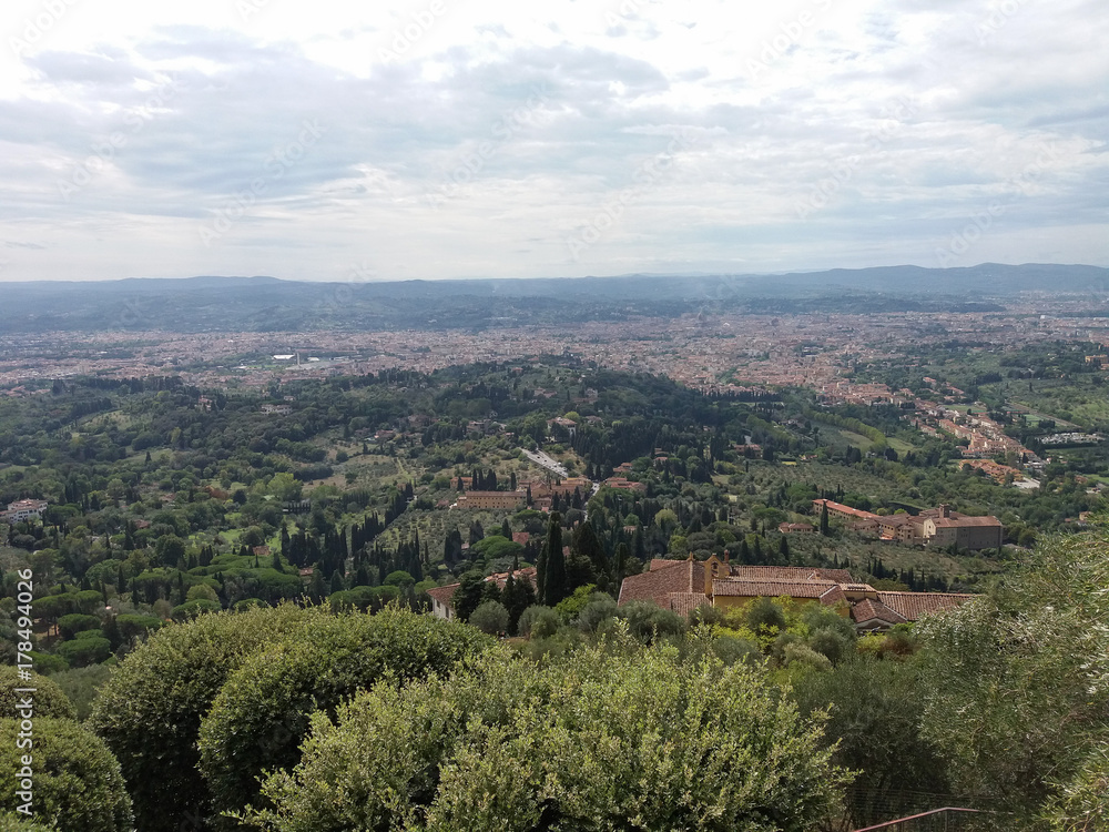 View of the city of Fiesole