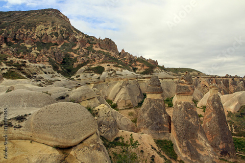 Fairy Chimneys rock formation near Ürgüp, in Cappadocia