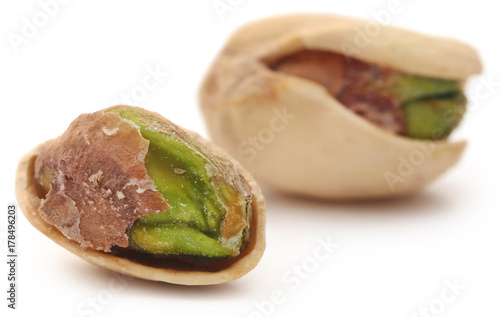 Closeup of pistachio
