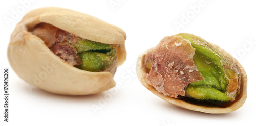 Closeup of pistachio