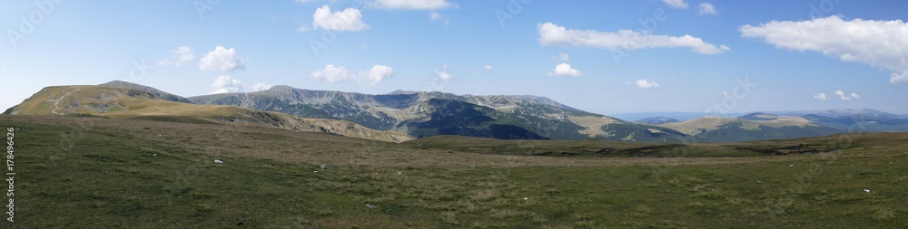 Berglandschaft an der Transalpina