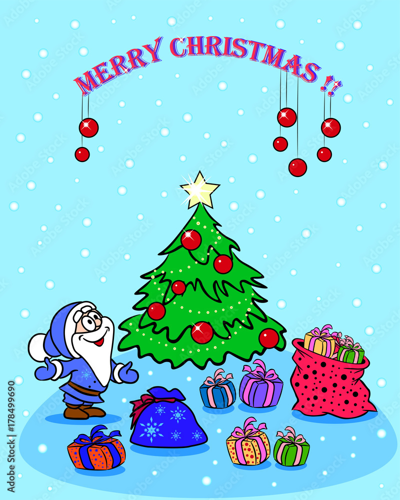 Merry Christmas card Merry Christmas card