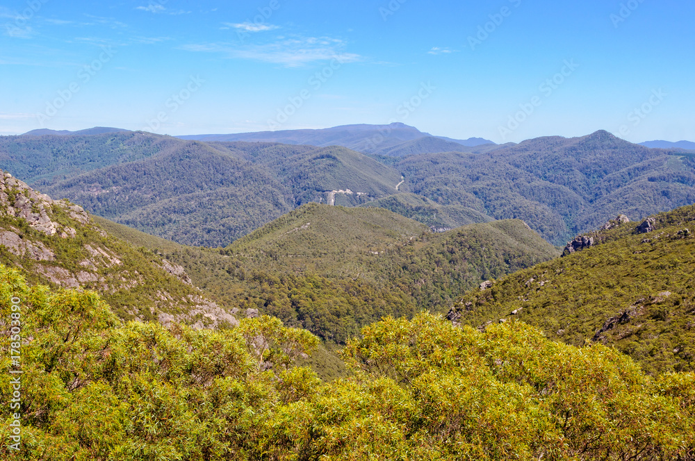 Cradle Mountain is a part of the Tasmanian Wilderness World Heritage Area - Tasmania, Australia