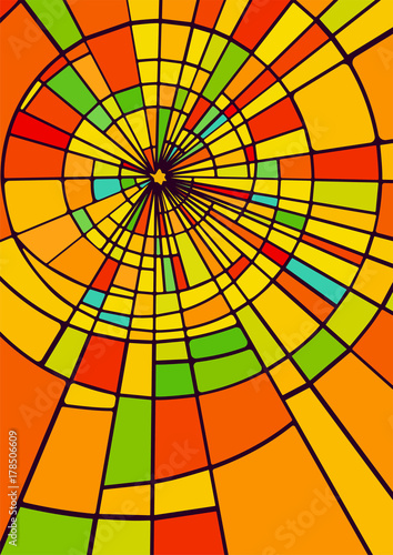 Stained-glass window