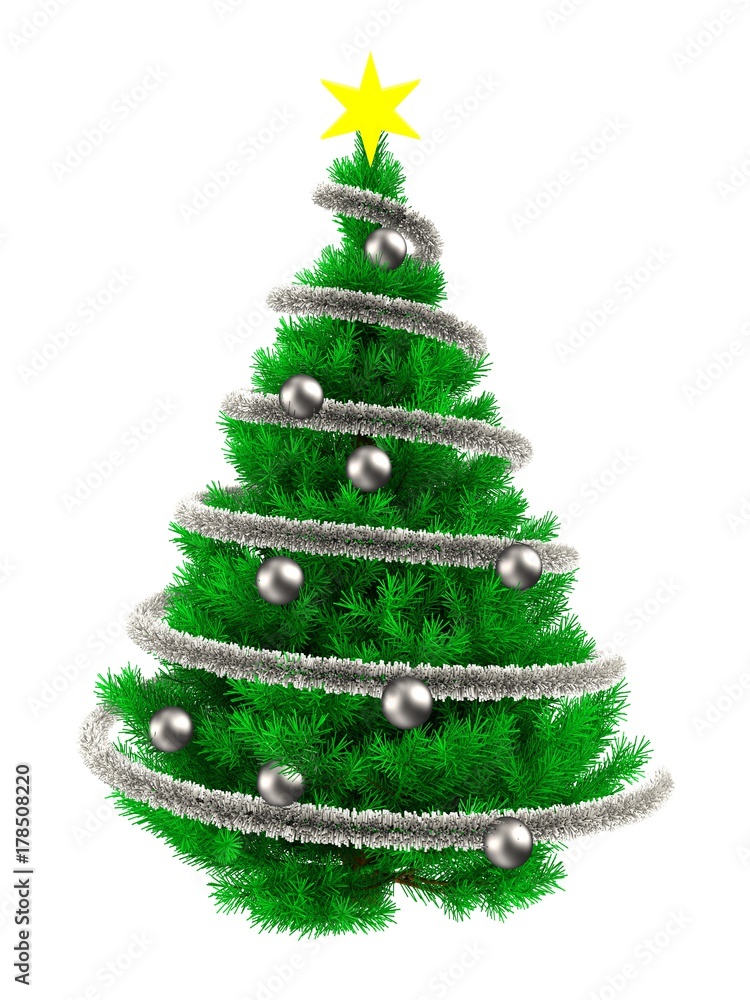 3d tinsel silver 3d tinsel silver