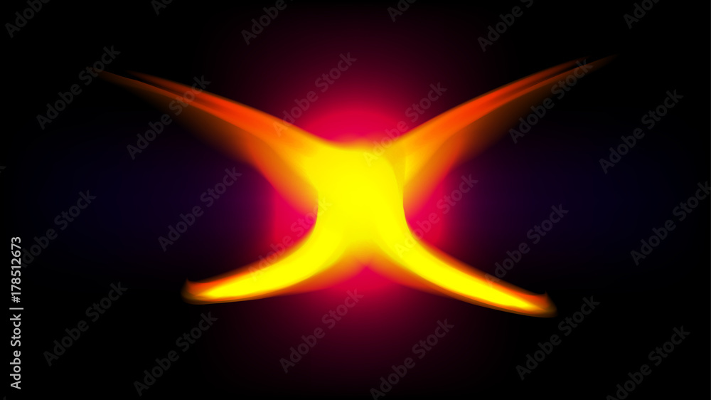 X flames fire X flames fire