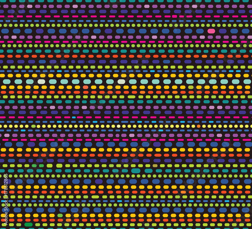 ethnic bead pattern