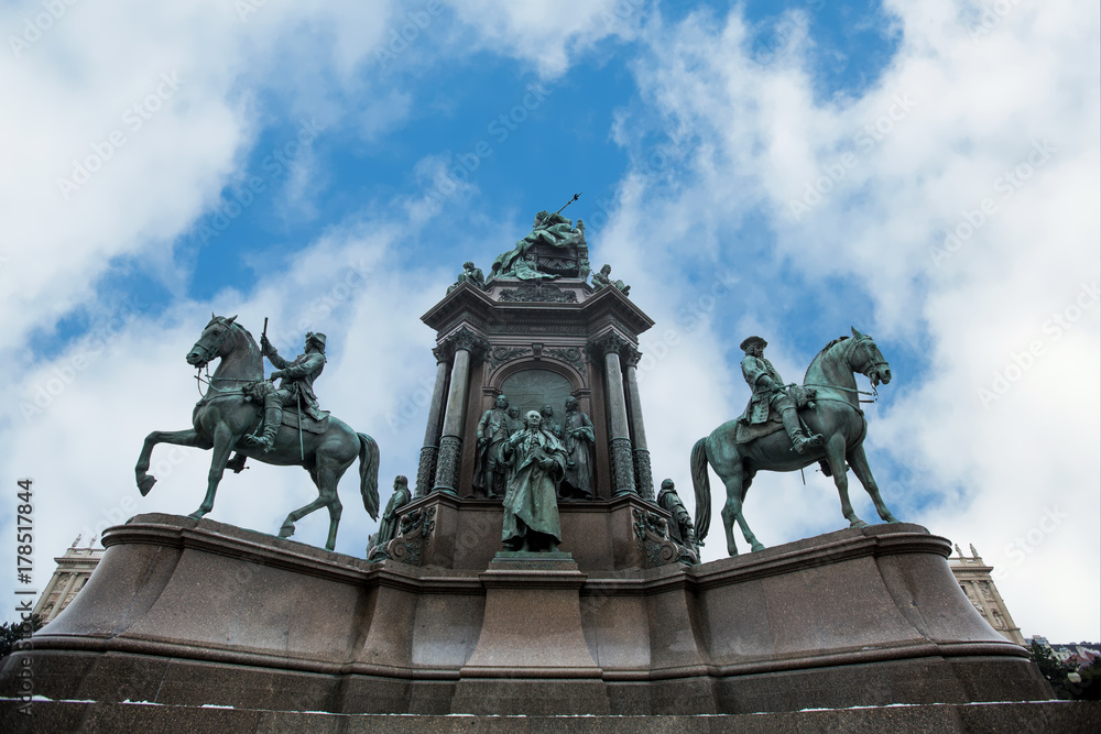 Statue of Empress Maria Theresia in Vienna, Austria Statue of Empress Maria Theresia in Vienna, Austria