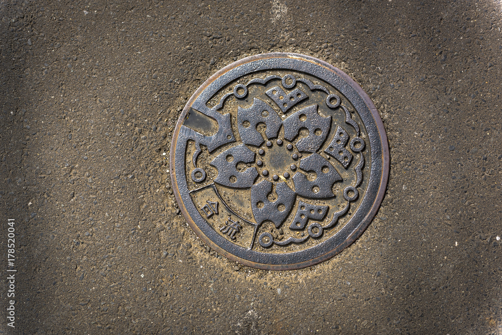 Sewer design in the streets of Tokyo