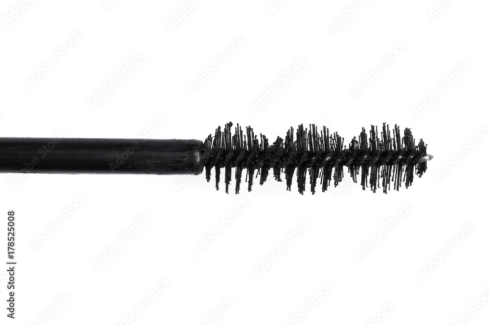 applicator brush, isolated on white applicator brush, isolated on white