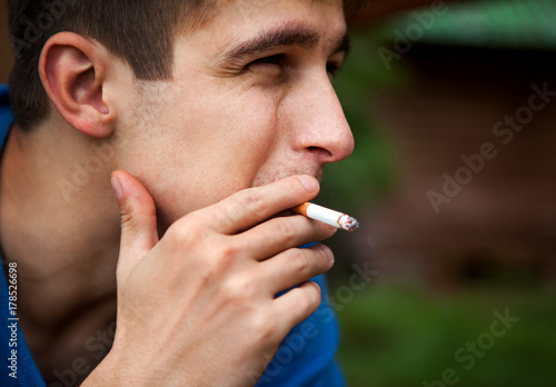 Young Man with a Cigarette