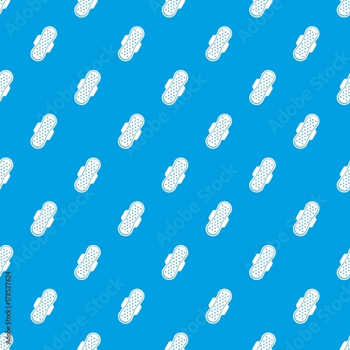 Sanitary napkin pattern seamless blue