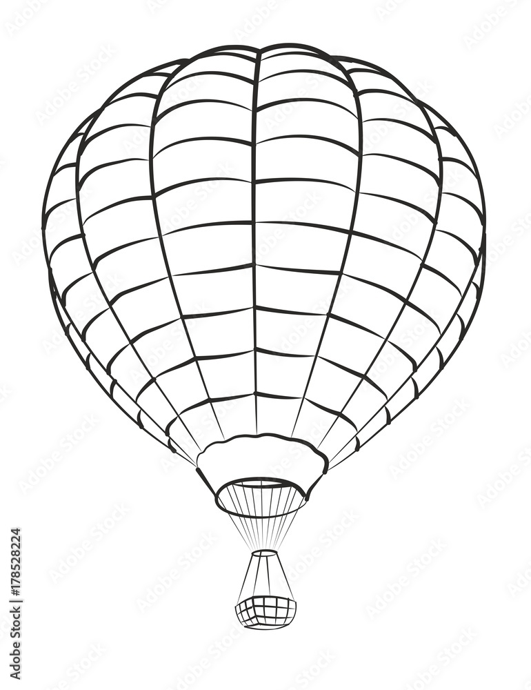 Naklejka premium Big balloon.