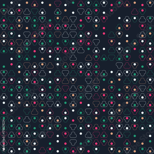 Beautiful geometric pattern design 