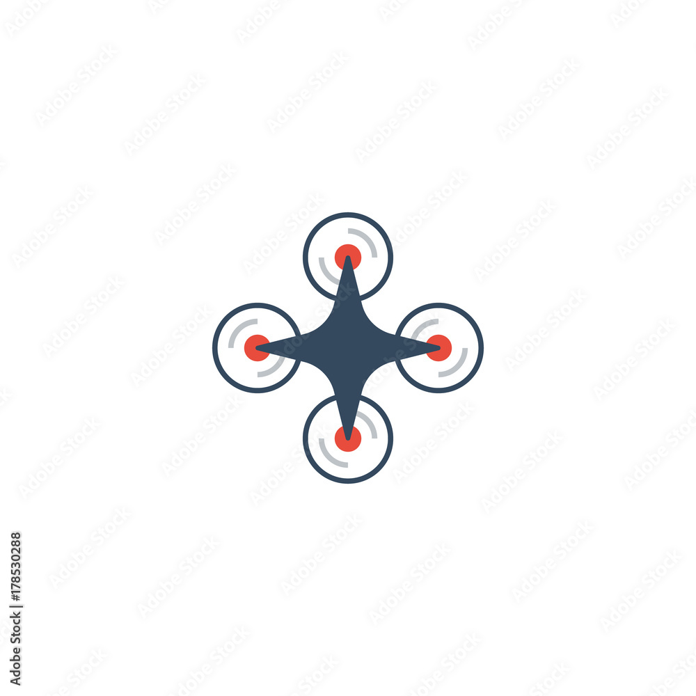 Præferencebehandling vaskepulver metal Flat Icon Drone Element. Vector Illustration Of Flat Icon Quadcopter  Isolated On Clean Background. Can Be Used As Quadcopter, Drone And Fly  Symbols. Stock Vector | Adobe Stock