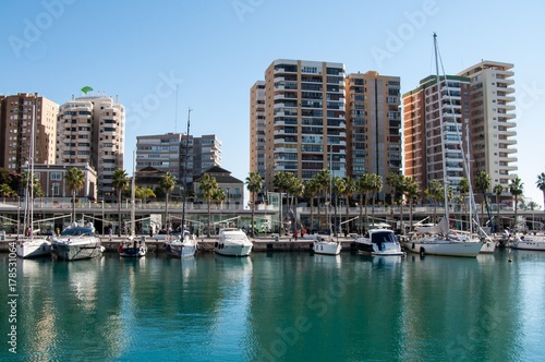 Hafen von Malaga - Costa del Sol  Spanien 
