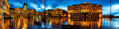 Unity of Italy Square in Trieste, Italy