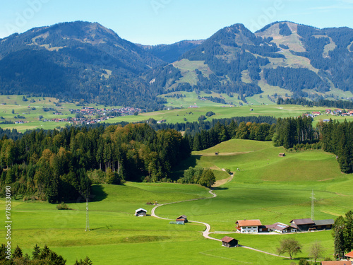 Oberallgäu, Blick zum Bolsterlanger Horn photo