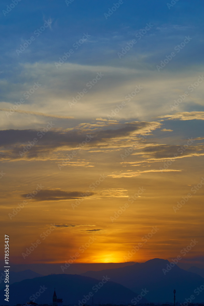 Obraz premium Sunset.