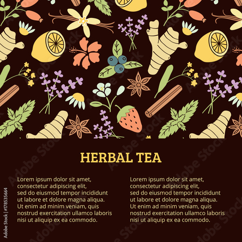 herbal tea banner