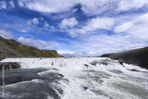 Gullfoss, an iconic waterfall of Iceland © CeHa