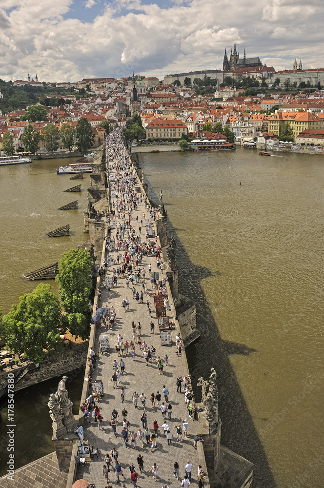 Obraz premium Most Karola w Pradze