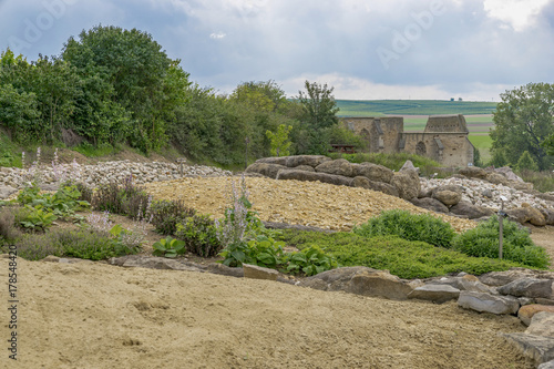 Church ruin in Rhein-Hessen, Eckelsheim, called Beller Church, Beller Chapel photo