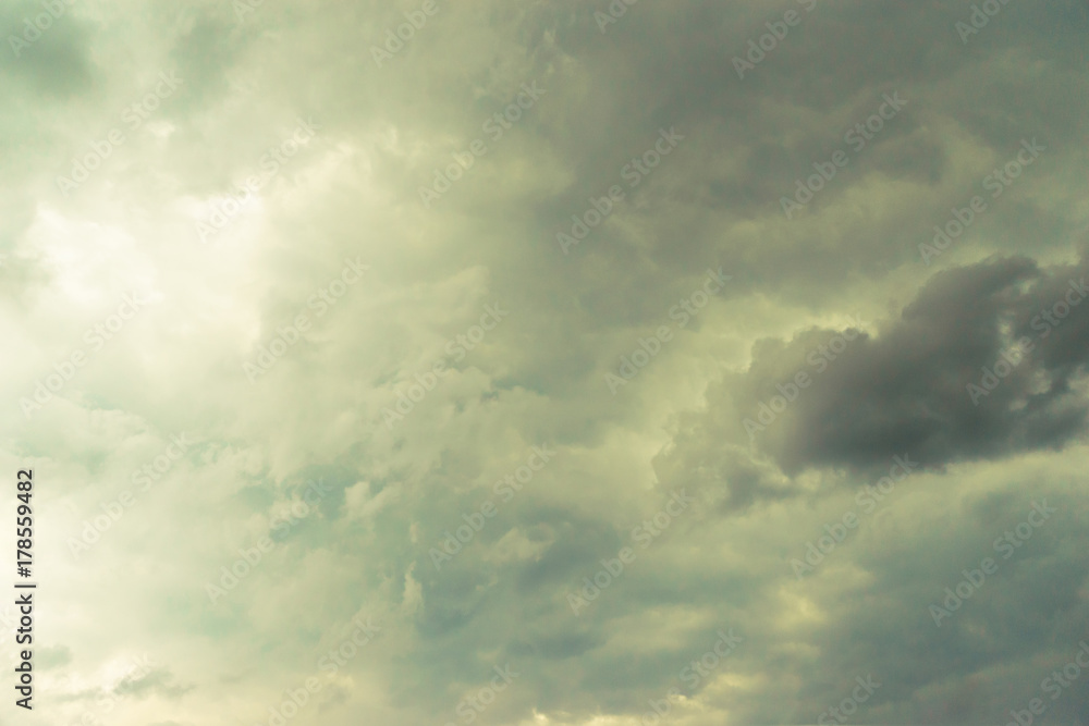 Sky and Clouds gloomy Sky and Clouds gloomy