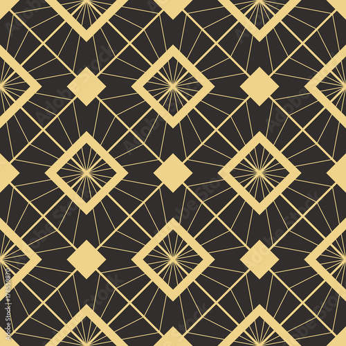 Abstract art deco