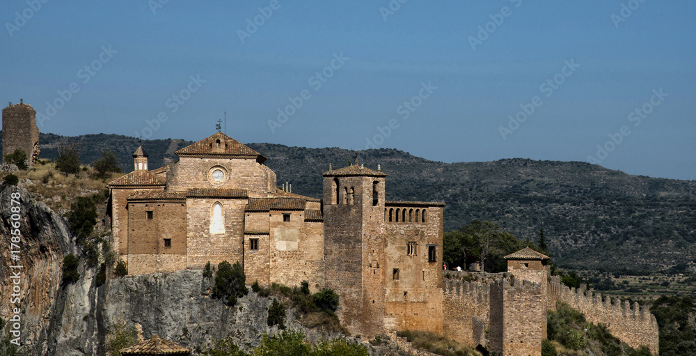 Citadelle d'Alquézar, Aragon, Espagne