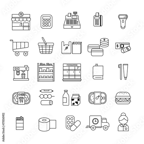 Retail Icon Set
